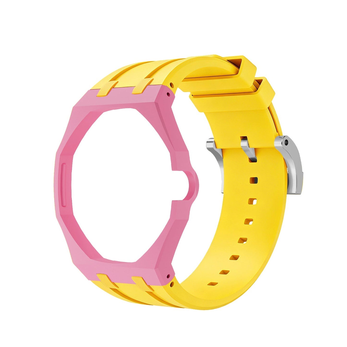 [AuraEcho]Royal Oak Pop Exclusive Bioceramic Case & Silicone Strap Mix Color