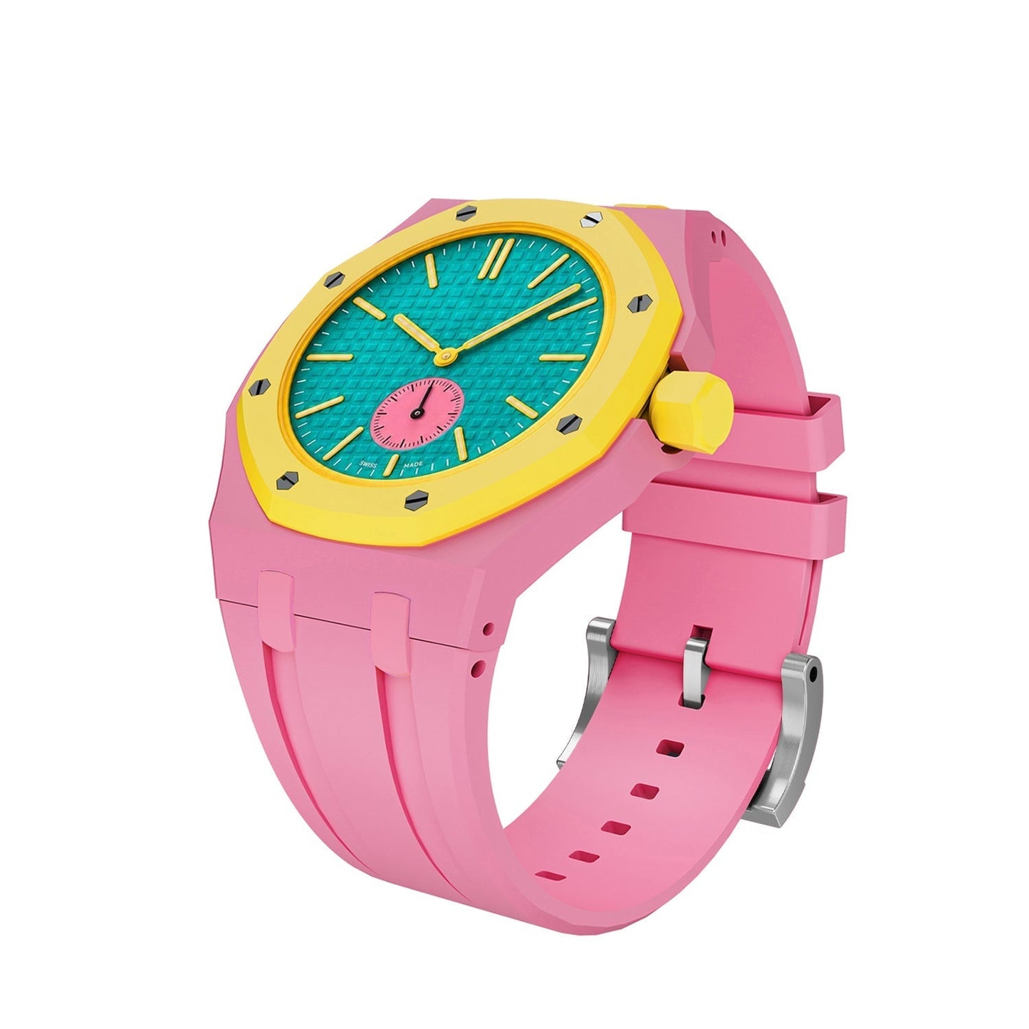 [AuraEcho]Royal Oak Pop Exclusive Bioceramic Case & Silicone Strap(Only Strap)