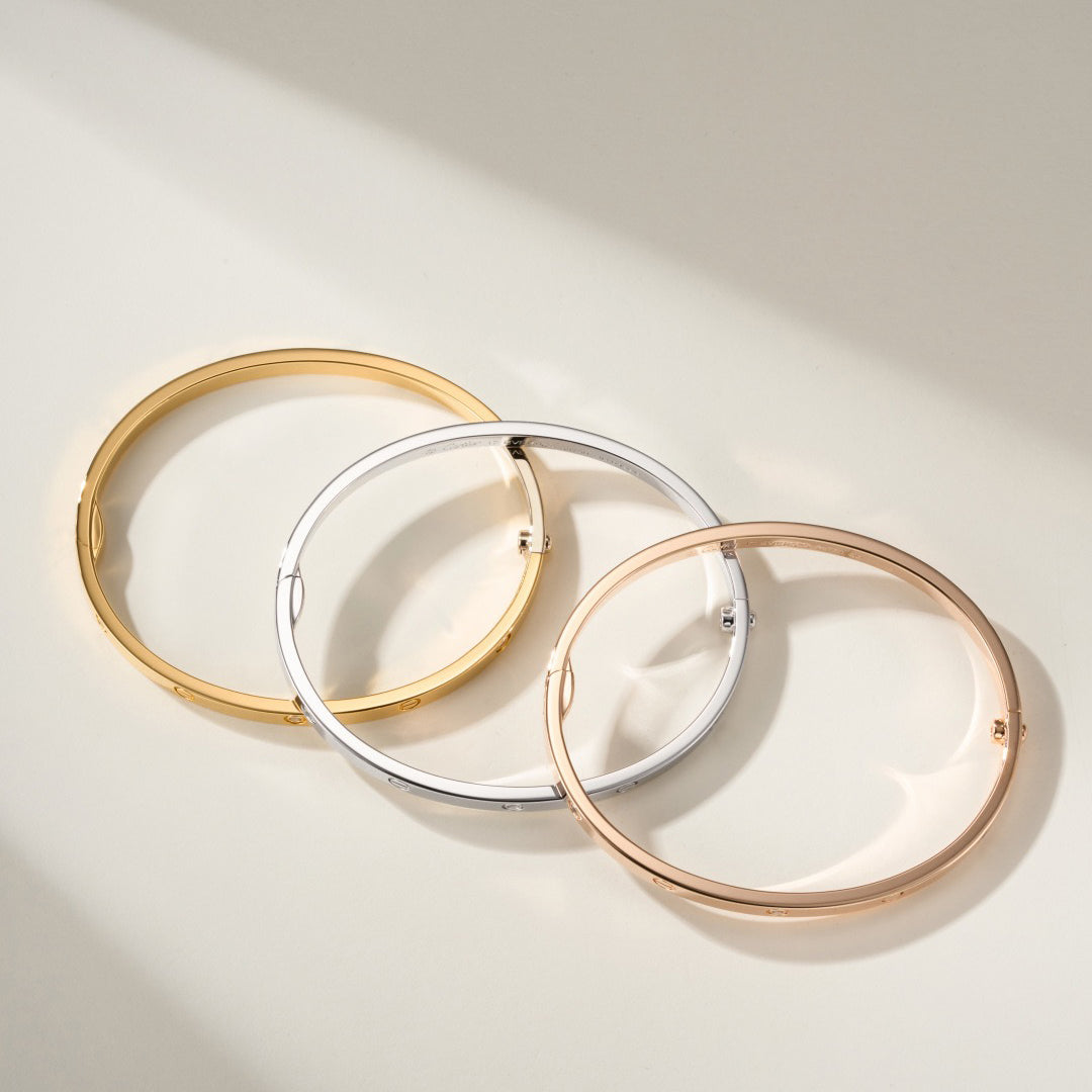 [AuraEcho]LOVE BRACELET 3.65MM 6 DIAMONDS