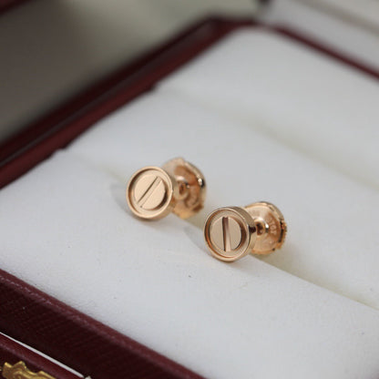 [AuraEcho]LOVE EARRINGS 7.2MM