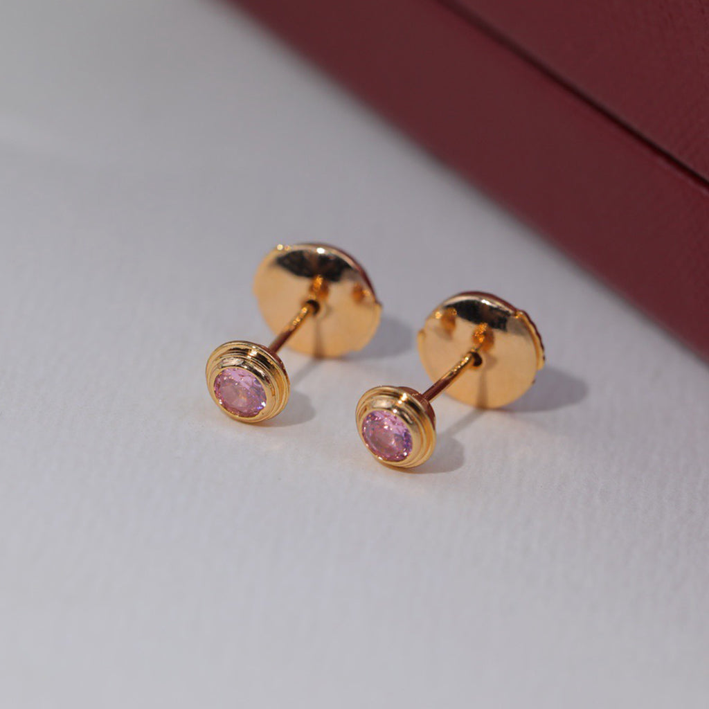 [AuraEcho]DAMOUR PING DIAMOND EARRINGS