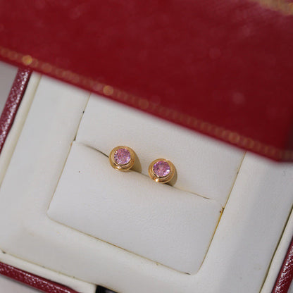 [AuraEcho]DAMOUR PING DIAMOND EARRINGS