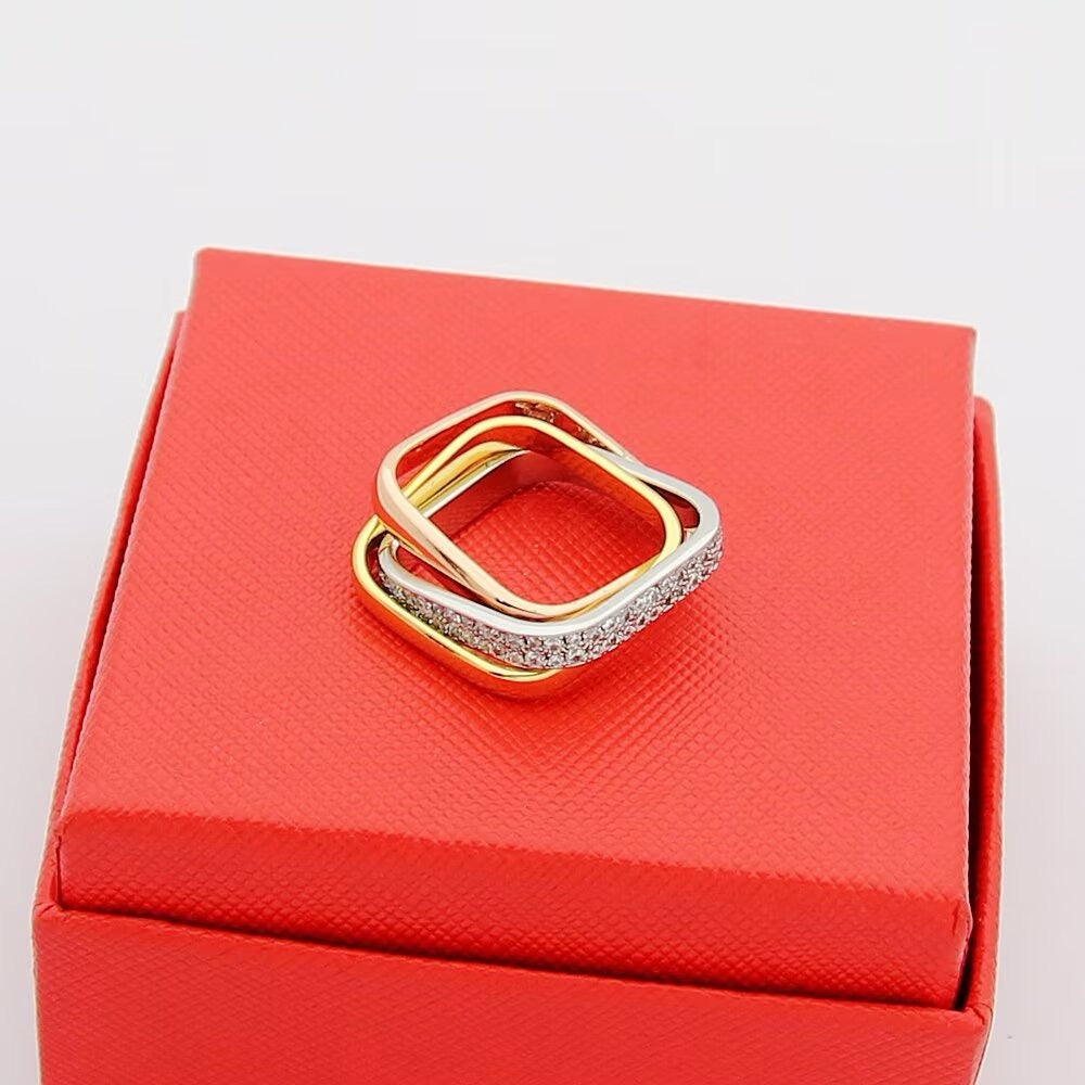 [AuraEcho]TRINITY 3.5MM CUSHION RING COLLECTION