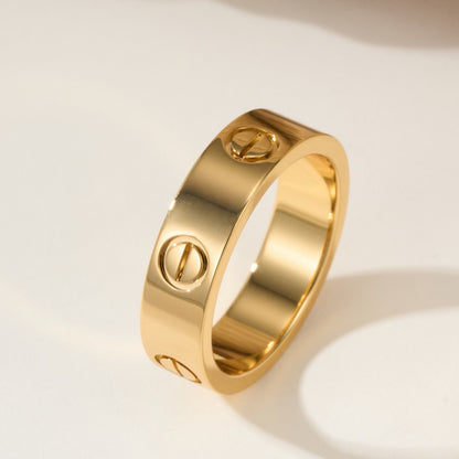 [AuraEcho]LOVE RING 5.5MM NO DIAMOND
