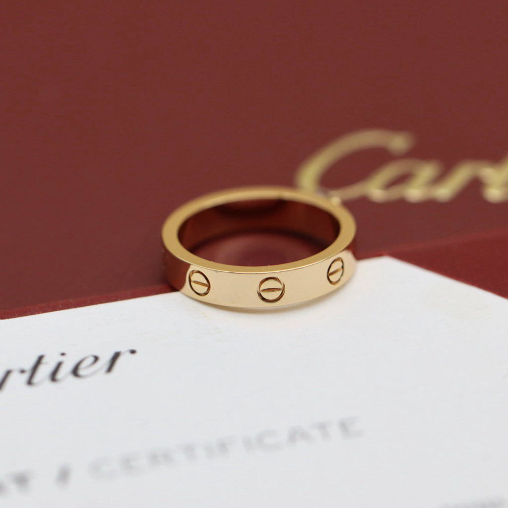 [AuraEcho]LOVE RING 3.6MM 1 BIG DIAMOND