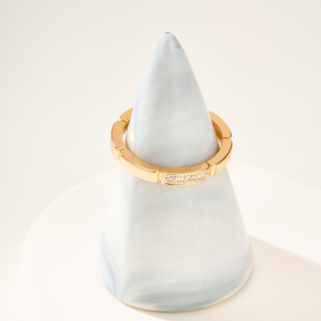 [AuraEcho]MAILLON PANTHERE 4 DIAMOND RING