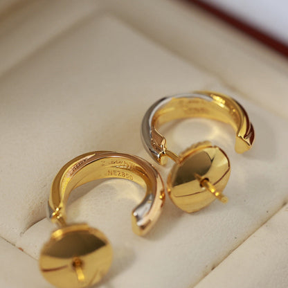 [AuraEcho]TRINITY ON DIAMOND MINI EARRINGS