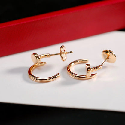 [AuraEcho]JUSTE NO DIAMOND SMALL EARRINGS