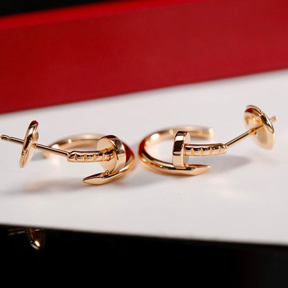 [AuraEcho]JUSTE NO DIAMOND SMALL EARRINGS
