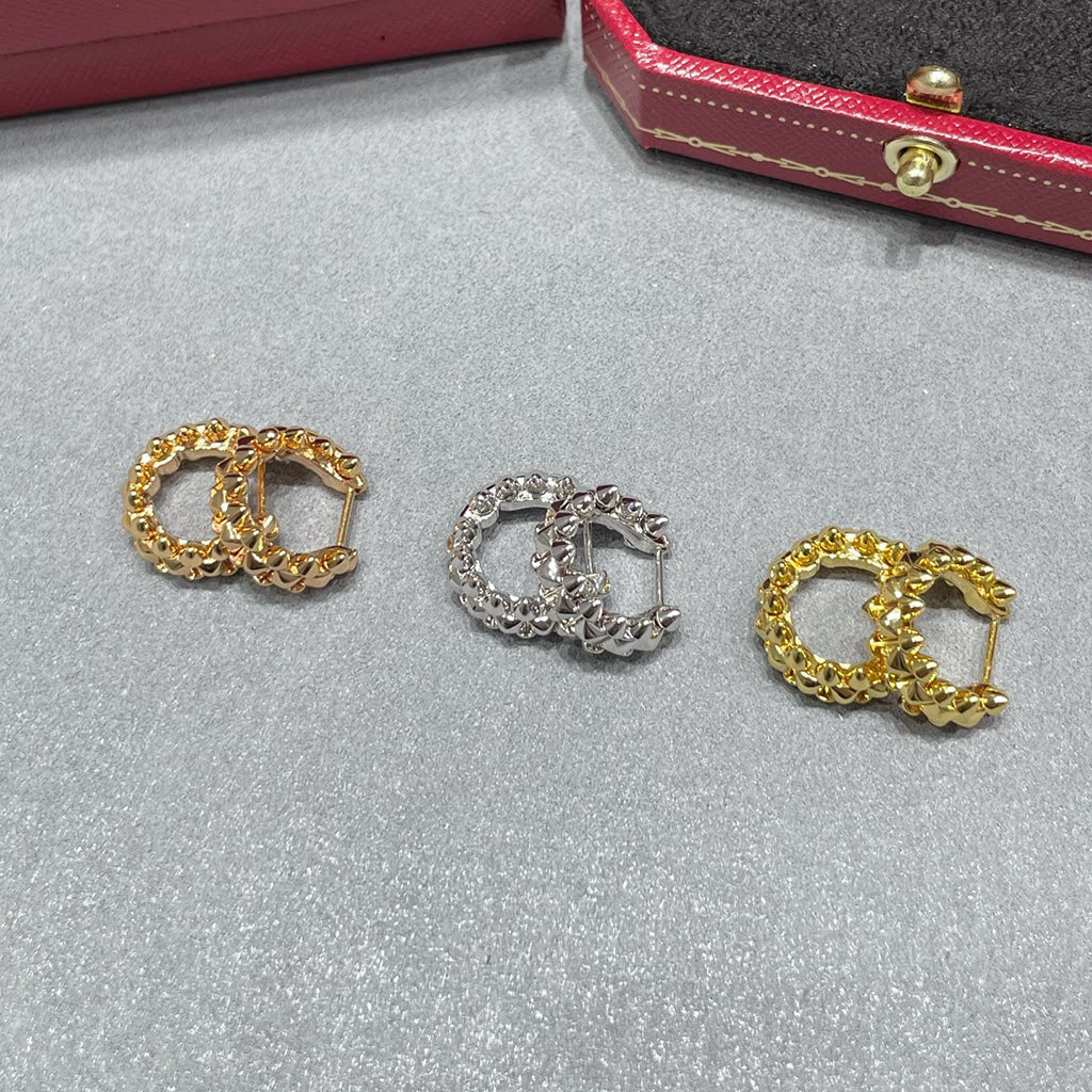 [AuraEcho]CLASH MINI HOOP EARRINGS