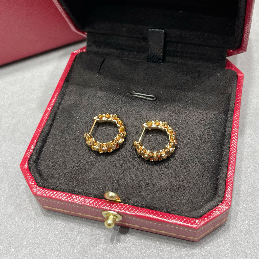 [AuraEcho]CLASH MINI HOOP EARRINGS