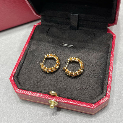 [AuraEcho]CLASH MINI HOOP EARRINGS