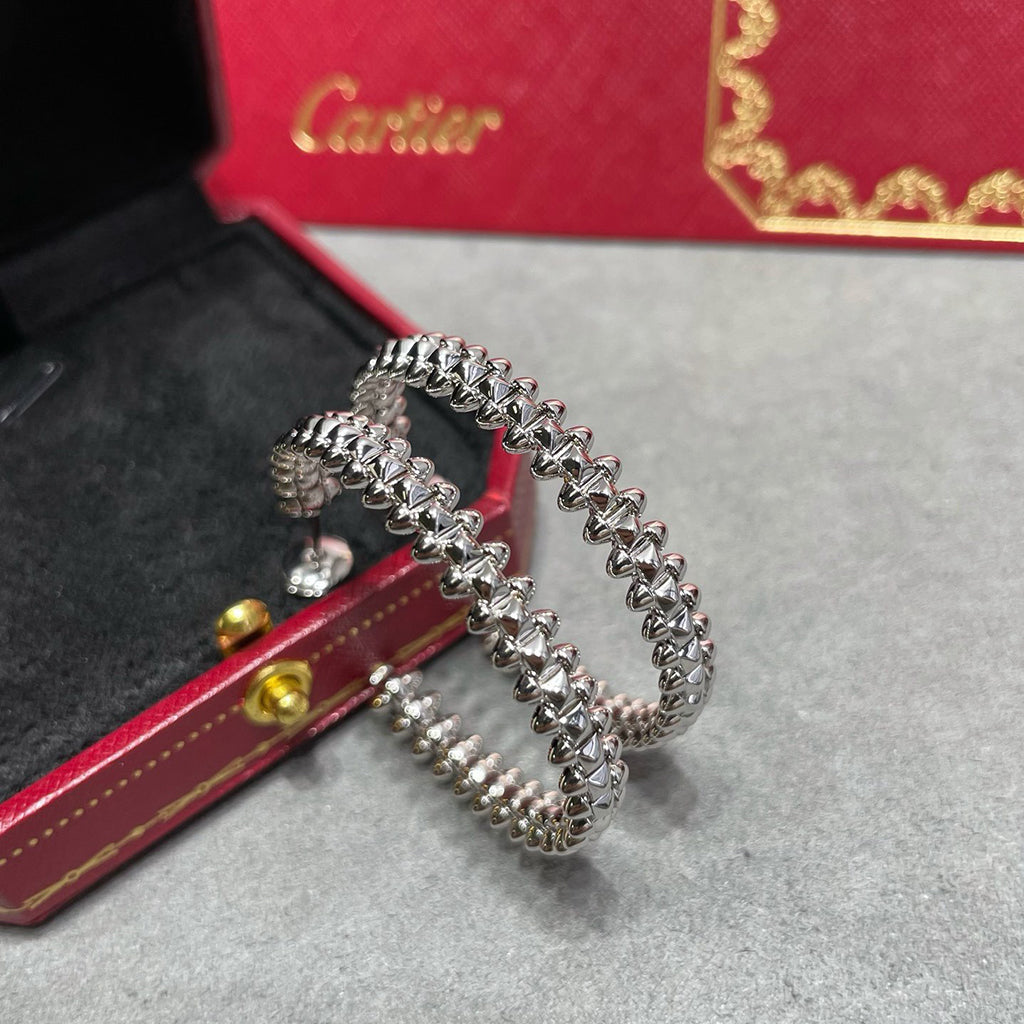 [AuraEcho]CLASH HOOP LARGE EARRINGS