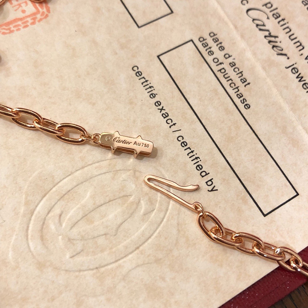 [AuraEcho]JUSTE NECKLACE FULL DIAMONDS