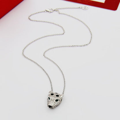 [AuraEcho]PANTHERE FULL DIAMOND NECKLACE