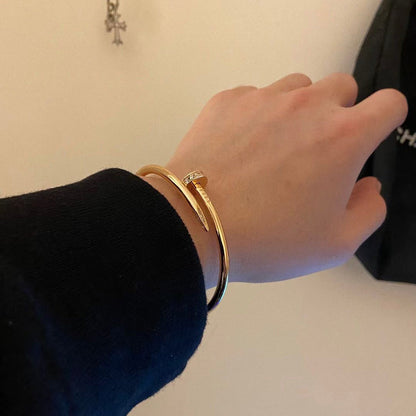 [AuraEcho]JUSTE BRACELET 2.5MM DIAMONDS