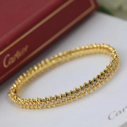 [AuraEcho]CLASH  BRACELET 8MM DIAMONDS