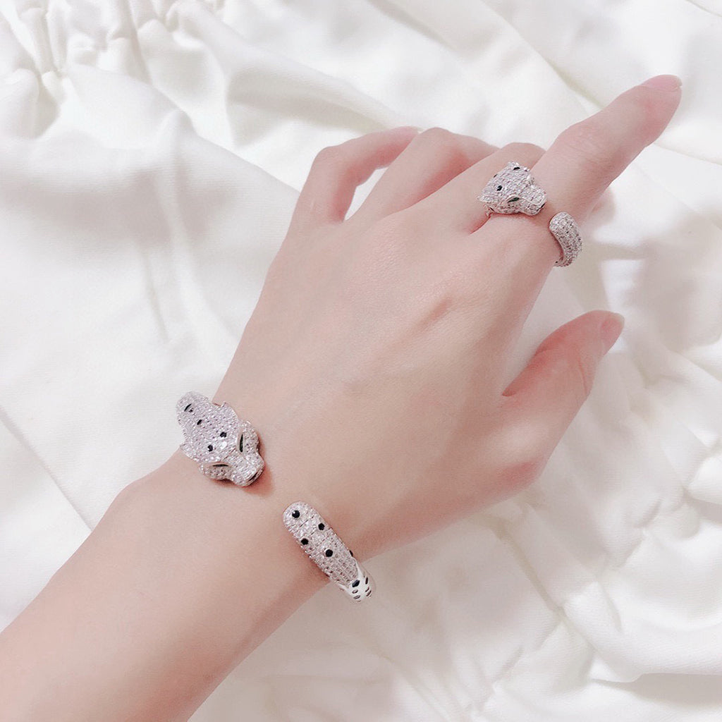 [AuraEcho]PANTHERE BIG BRACELET DIAMONDS