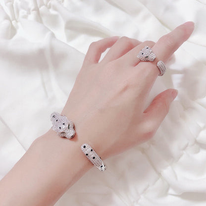 [AuraEcho]PANTHERE BIG BRACELET DIAMONDS