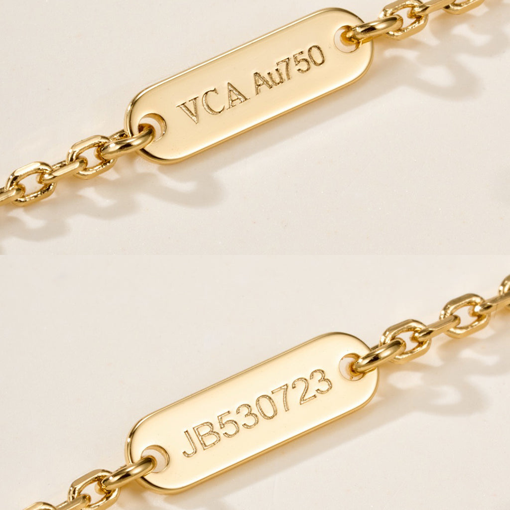 [AuraEcho]FLOWERLACE NECKLACE 5 DIAMONDS