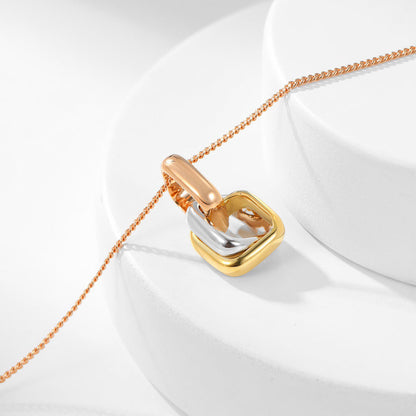 [AuraEcho]TRINITY CUSHION NECKLACE COLLECTION