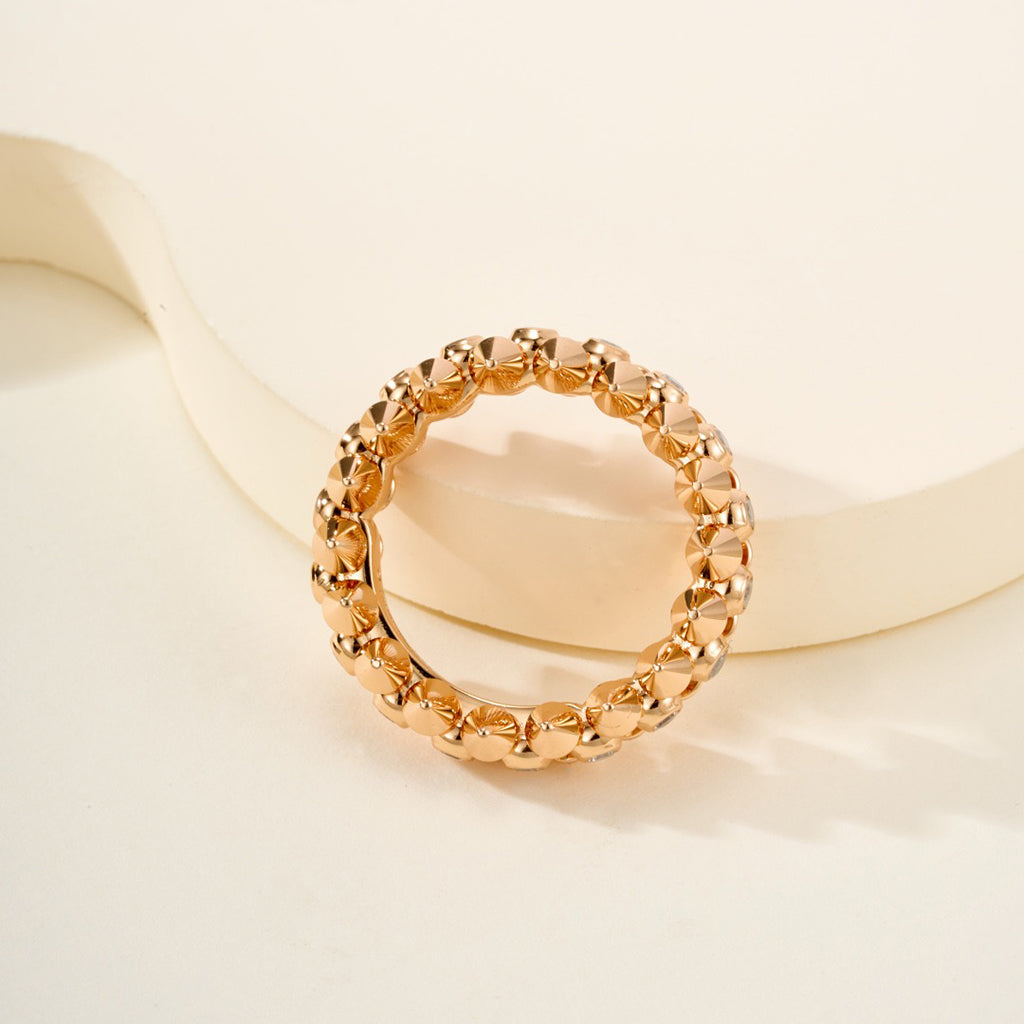 [AuraEcho]CLASH 6.8MM DIAMOND MEDIUM RING