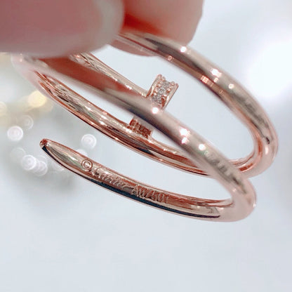 [AuraEcho]JUSTE RING 4.8MM FULL DIAMOND