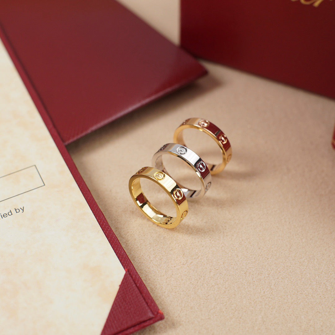 [AuraEcho]LOVE RING 3.6 MM NO DIAMOND