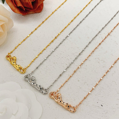 [AuraEcho]PANTHERE FULL DIAMOND NECKLACE