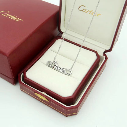 [AuraEcho]PANTHERE FULL DIAMOND NECKLACE