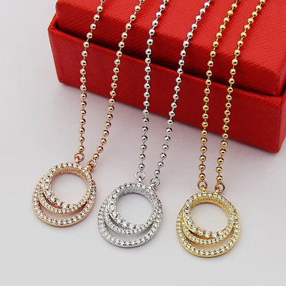 [AuraEcho]ETINCELLE  FULL DIAMOND NECKLACE