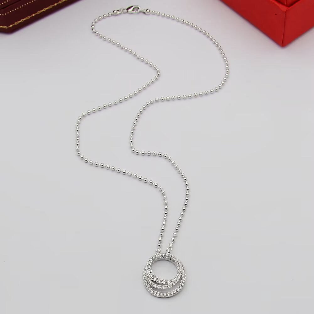 [AuraEcho]ETINCELLE  FULL DIAMOND NECKLACE