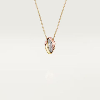 [AuraEcho]TRINITY CUSHION NECKLACE COLLECTION