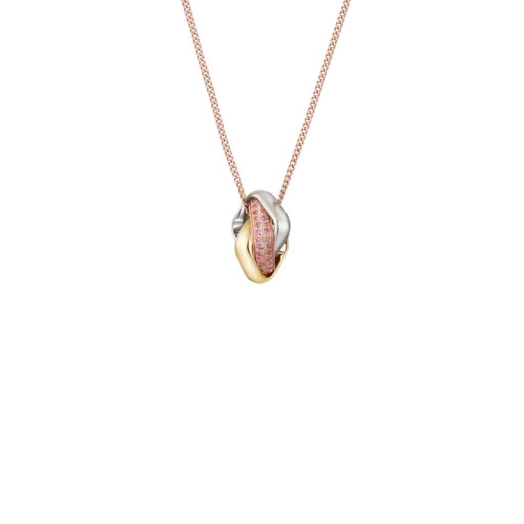 [AuraEcho]TRINITY CUSHION NECKLACE COLLECTION