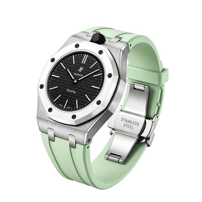 [AuraEcho]Royal Oak Pop Exclusive Steel Case & Silicone Strap With Cradle