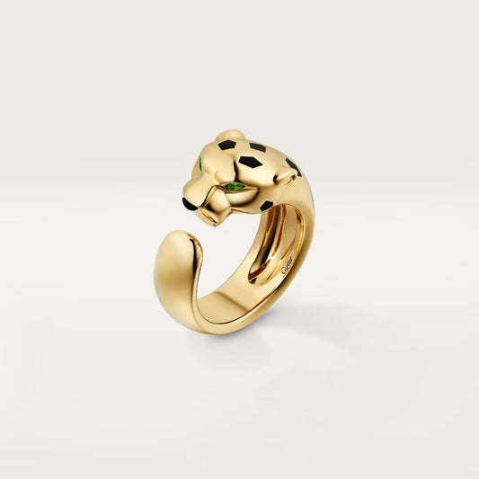 [AuraEcho]PANTHERE SPOTTED MEDIUM RING