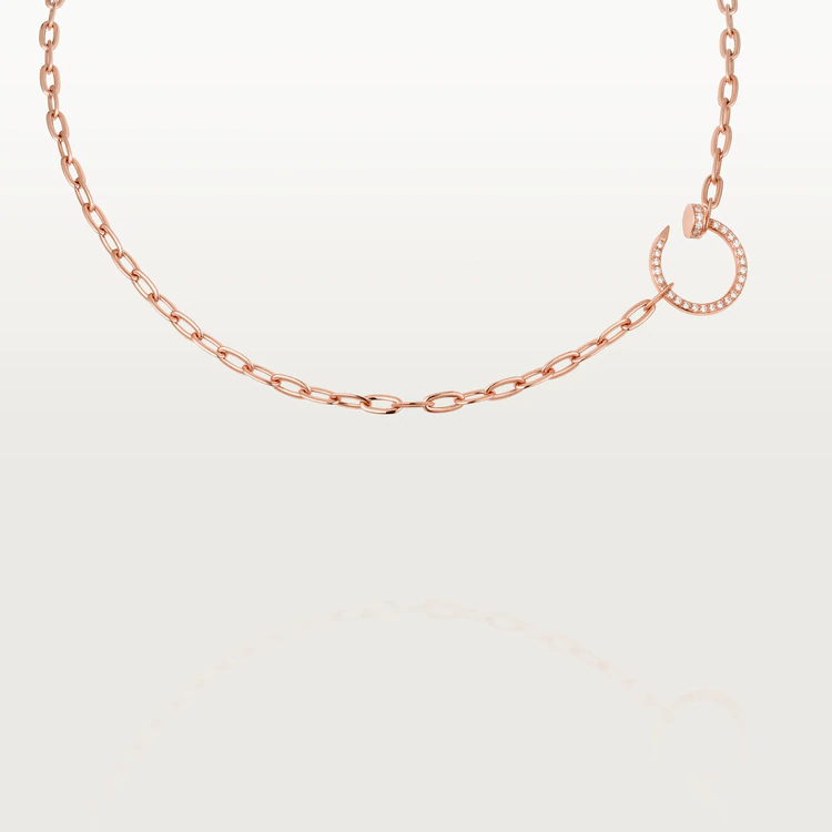 [AuraEcho]JUSTE NECKLACE FULL DIAMONDS
