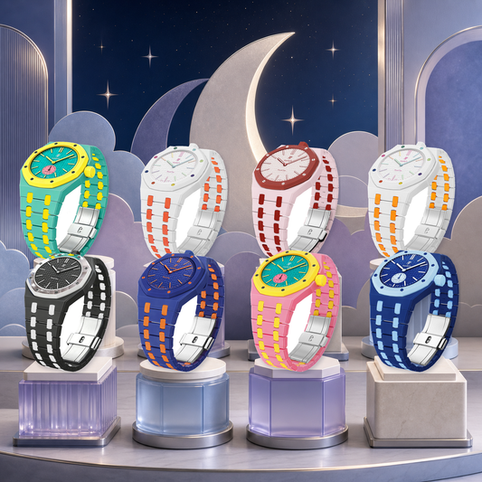[AuraEcho]Royal Oak Pop Exclusive Bioceramic Case & Bioceramic Strap Mix Color