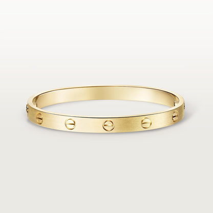 [AuraEcho]LOVE BRACELET 6.1MM BRUSHED
