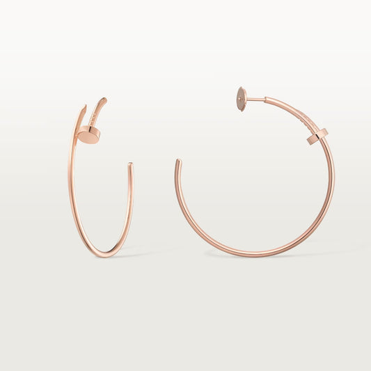 [AuraEcho]JUSTE NO DIAMOND LARGE EARRINGS