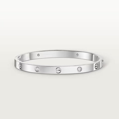 [AuraEcho]LOVE BRACELET 4.8MM 4 DIAMONDS