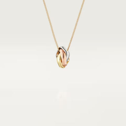 [AuraEcho]TRINITY CUSHION NECKLACE COLLECTION