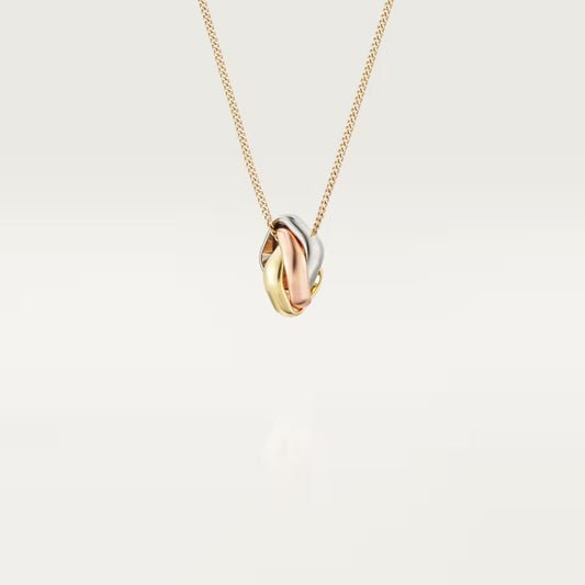 [AuraEcho]TRINITY CUSHION NECKLACE COLLECTION