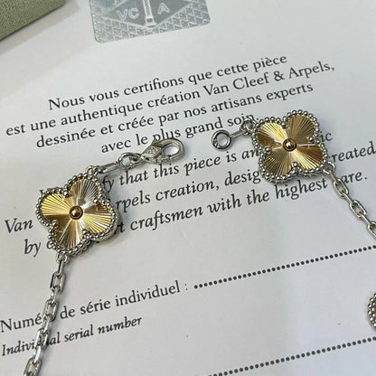 [AuraEcho] CLOVER 5 MOTIF LASER BRACELET COLLECTION